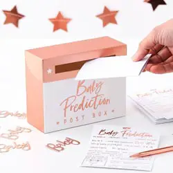 Prediction box till babyshower