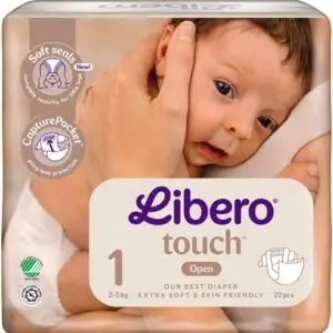 LIBERO 1 blöja 2-5 kg, 22 st